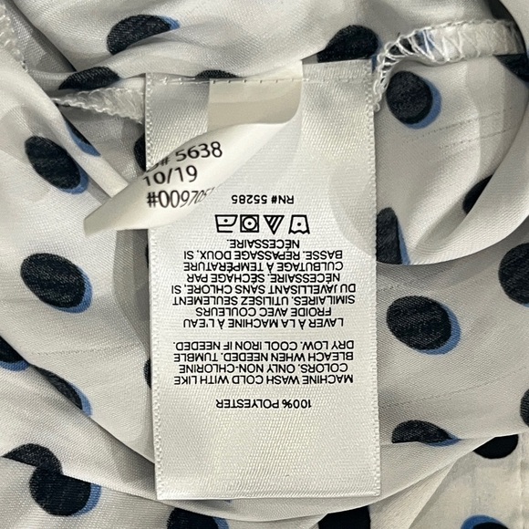 Express Button Up Blouse Size L - Picture 7 of 7